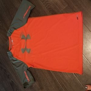 Under Armour youth large Heat Gear UPF 50+ Tshirt